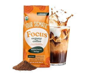 Four Sigmatic Ground Mushroom Coffee,packaging may vary