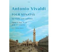 Four Sonatas Opus 5 Nos. 1 - 4 (Violin and Piano) Antonio Vivaldi, Editor: Timothy Roberts, Clifton Edition C506 (Previously EMA101)