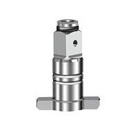 Four Square Sleeve Shaft Dual-use Square T-Shaft, Electric Brushless Impact Wrench Shaft, Replacement Anvil for Electric Wrench, Cordless Wrench Part Power Tool Accessory (1)