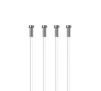 Four T-end stainless steel/Nylon cables for Picture hanging systems (Nylon, 118in)