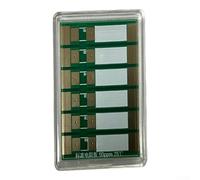 Four-terminal Standard Resistor Calibration Board For Precise Multimeter Testing With Six Resistance Values From 0.5 To 1000 Mohm For Ideal For Laboratory And Field Use Green Abs Case(blank board)