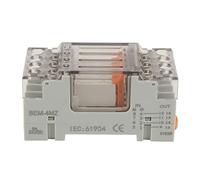 Four Way Small Relay Module in White with Dense High Purity Copper Coil for Industrial Applications - Sensitive Terminal Module for Automotive Starters and AC Fan Motors - 10 (White)