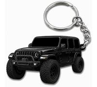 FOUR WHEEL BEAST Jeep Wrangler Keychain - Officially Licensed Jeep Rubicon Accessories JL Key Chain JKU 2026 2025