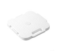 Four-Wheel Mobile Hand Push Flatbed Truck with Tray for Kitchen Appliance Movement and Electrical Tray Suitable for Flower Pot Placement (white)