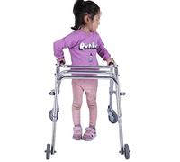 Four Wheel Rollator Walker Mobility Walking Aid, Designed for Kids or Disabled Walking Frames (X-Small)