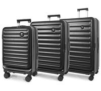 Cabin Size Suitcase Hard Shell Four Wheel Expandable Luggage Alaska