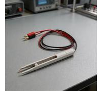 Four-Wire Kelvin Test Leads for LCR Digital Bridges Compatible with For SMD Fixtures and Mount Device Characterization Tasks