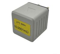 Four-Wire Short Circuit Standard Resistor for HIOKI 3451 3545 - Calibration Tool 0.1% Accuracy Check 42x42x62mm(10mΩ 0.1%)