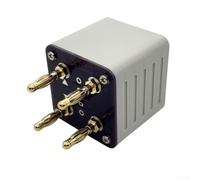 Four-Wire Short Circuit Standard Resistor for HIOKI 3451 3545 - Calibration Tool 0.1% Accuracy Check 42x42x62mm(10KΩ 0.02%)