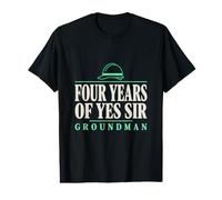 Four Years of Yes Sir Groundman Apprentice Lineman Lineman Value Graphic T-Shirt