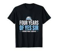 Four Years of Yes Sir Journeyman Lineman Apprentice Lineman Value Graphic T-Shirt