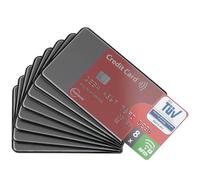 fouraces RFID Blocking Sleeves, 8 Pieces - Credit Card Protector - Card Blocker for Bank Card, Anti Fraud NFC Card Holder