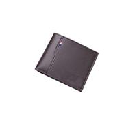 FOURCHEN Mens Classic Antitheft Wallet, Genuine Leather Billfold Leather Wallet (Brown)