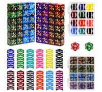 FourDragons 110 Pieces MTG Abilities Keyword Tokens 12mm Dice Counters Set for Magic The Gatering, MTG Life Counter Buff Tokens with Box, Compatible with TCG CCG Magic Card Games Accessories