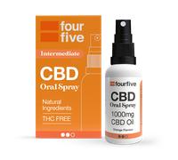 fourfive CBD Oil 1000mg Orange Flavour 30ml