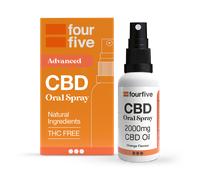 fourfive CBD Oil 2000mg Orange Flavour 30ml