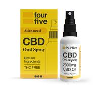 fourfive CBD Oil 2000mg Unflavoured 30ml