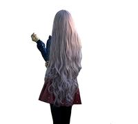 Fouriding 100cm/39" Women's Japanese Lolita/Harajuku Style Full Long Heat-Resistant Curly Wavy Wig Synthetic Halloween Cosplay Anime Costume party Fancy Dress Hair Wigs Hairpiece for Women Lady