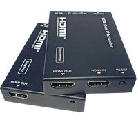 FOURKAY 1080p HDMI over TCP/IP Extender. 150m Range. HDMI Loop Out. IR Control Pass Back. Setup as One to One or One to Many
