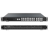 FOURKAY 8x8 4K HDMI Video Wall Matrix Switch with Seamless Switching. Create one large video wall or multiple smaller video walls and independent displays. GUI, IP and RS232 Control. HDMI 2.0 HDCP 2.2