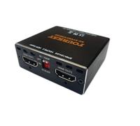 FOURKAY HDMI 2.1 Splitter 1 in 2 Out - 4K@120Hz, 8K@60Hz, VRR, ALLM, HDCP 2.3, EDID Management, Down Scaler 4K to 1080P, Duplicate Mirror for PS5, Xbox, PC, Sky Q, Dual Monitors