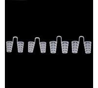 Fournyaa Snoring Stopper, Snoring Clip, Nose Cones, Hollowed-out 4PCS for Smoothly Breath Sleep Anti-snore Device Sleeping Aid Stopper