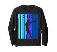 Fourteenth Birthday Boys Gifts - 14th Years Boxer Long Sleeve T-Shirt