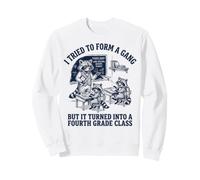 Fourth Grade Class Raccoons Humor Back To School Sweatshirt