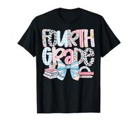 Fourth Grade Coquette Bow 4th Grade Back to School T-Shirt