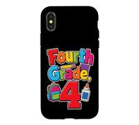 Fourth Grade Kids First Day Of Elementary School Case for iPhone X/XS