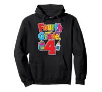 Fourth Grade Kids First Day Of Elementary School Pullover Hoodie