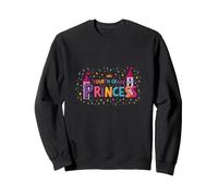 Fourth Grade Princess: Magical Math Royalty Sweatshirt, Adult Unisex, Black, S