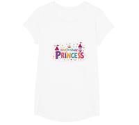Fourth Grade Princess: Magical Math Royalty T-Shirt, Girls, White, Small