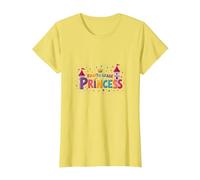 Fourth Grade Princess: Magical Math Royalty T-Shirt, Women, Lemon, XL