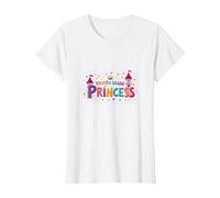 Fourth Grade Princess: Magical Math Royalty T-Shirt, Women, White, XXL