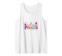 Fourth Grade Princess: Magical Math Royalty Tank Top, Men, White, XXL