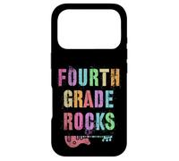 FOURTH GRADE ROCKS Teacher Rockstar Team 4th Grader Vibes Case for iPhone 17 Pro