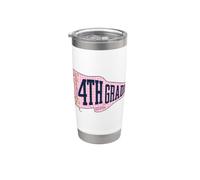 Fourth Grade Teacher 4th Grade Team Elementary School Stainless Steel Insulated Tumbler