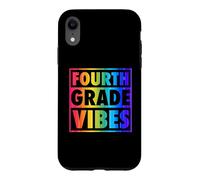 Fourth Grade Vibes Matching Elementary School Class Case for iPhone XR