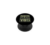 Fourth Grade Vibes Matching Elementary School Class PopSockets Adhesive PopGrip