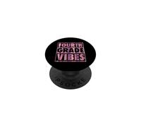 Fourth Grade Vibes Matching Elementary School Class PopSockets Adhesive PopGrip