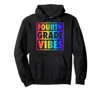 Fourth Grade Vibes Matching Elementary School Class Pullover Hoodie