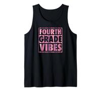 Fourth Grade Vibes Matching Elementary School Class Tank Top