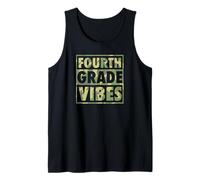 Fourth Grade Vibes Matching Elementary School Class Tank Top