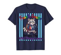 Fourth Grade Where The Wild Things Learn Raccoon Joy Friends T-Shirt