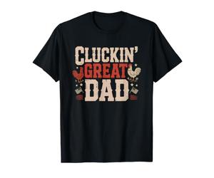 Fourth July Chicken Dad Raising Flock Future Patriots T-Shirt