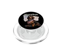 Fourth of July 4th Weenie The People Dachshund Dog Patriotic PopSockets PopGrip for MagSafe