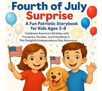 Fourth of July Surprise: A Fun Patriotic Storybook for Kids Ages 3-8: Celebrate America’s Birthday with Fireworks, Parades, and Friendship in This Delightful Independence Day Adventure