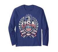 Fourth of July USA 1776-2026 Patriotic Pride 250 Years Long Sleeve T-Shirt