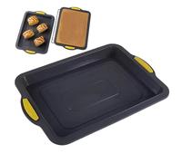 Fourth Sheet Baking Tray, Multifunctional Reusable Rectangular Utensil, Baking Mould Size Quarter Sheet - for Gratin Lasagna, Gypsy Arm, Brownie, Cakes, Vegetables, Dinners and